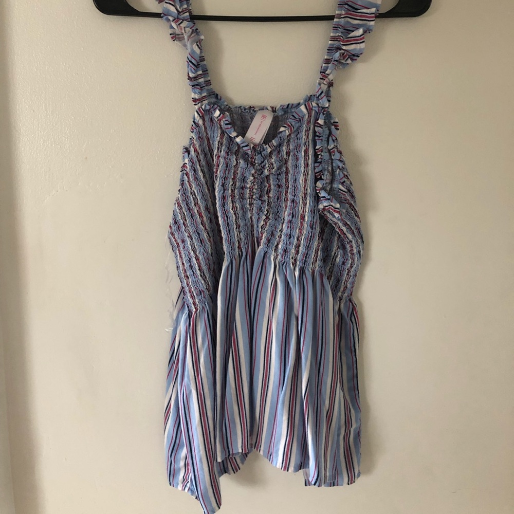 Elastic Stretchy Striped Tank Top